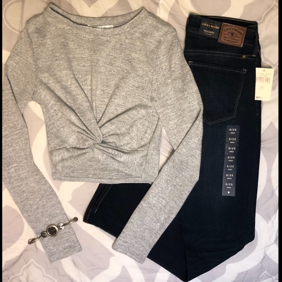 LOVE&LIBERTY Knot crop - Picture 3 of 8